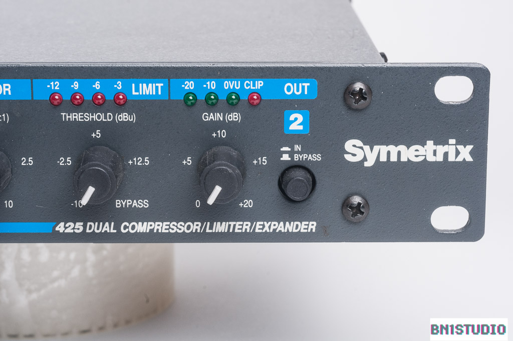 Symetrix 425 Dual Compressor / Limiter / Expander BN1studio
