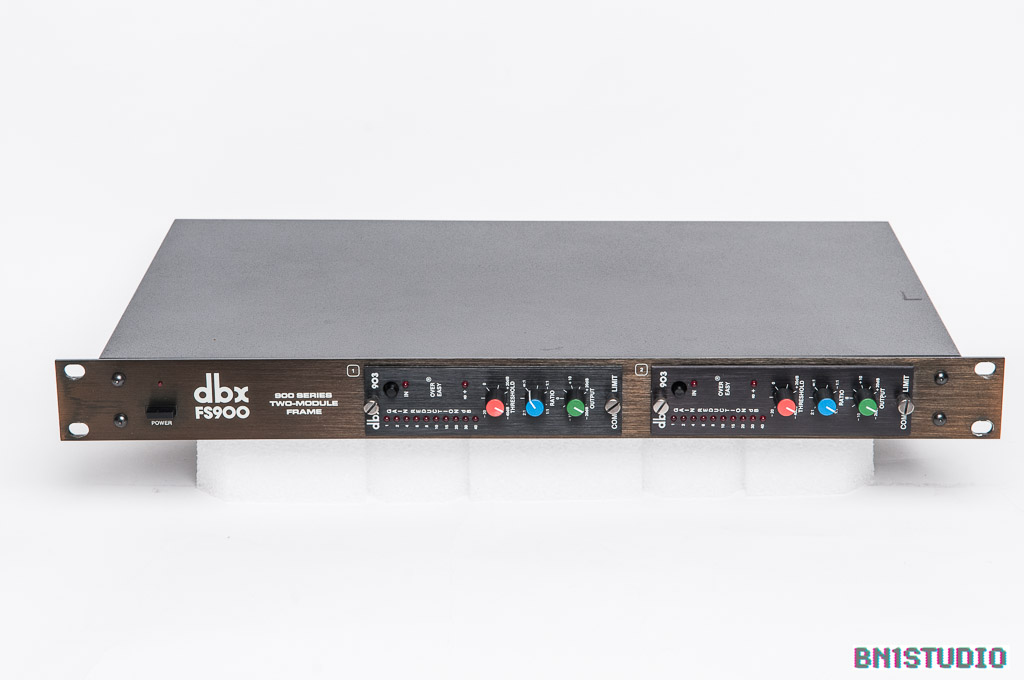 dbx 903 Compressor, pair in dbx FS900 rack BN1studio