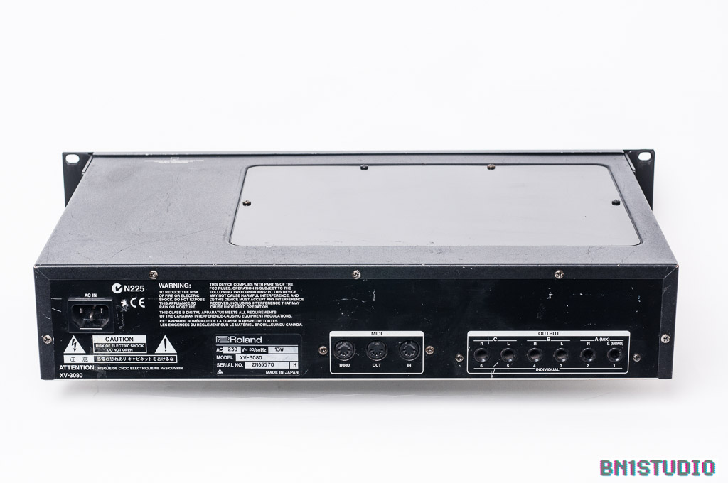 Roland Rackmount Module Roland XV-3080 Rackmount Synth Module | BN1studio