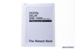 Roland Digital Delay SDE 1000 Owners Manual