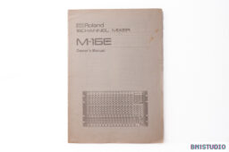 Roland M-16E Owners Manual