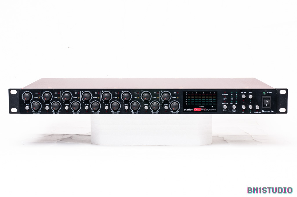 Focusrite Scarlett Octo Pre Dynamic 8 Channel Rack Preamp