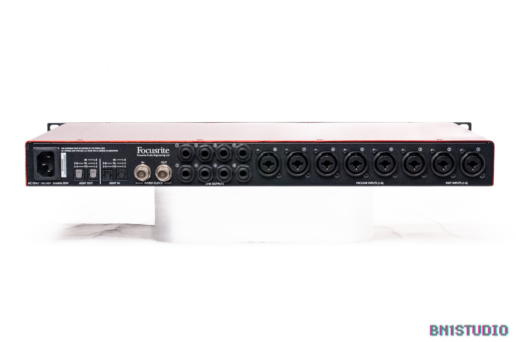 Focusrite Scarlett Octo Pre Dynamic 8 Channel Rack Preamp - Image 5