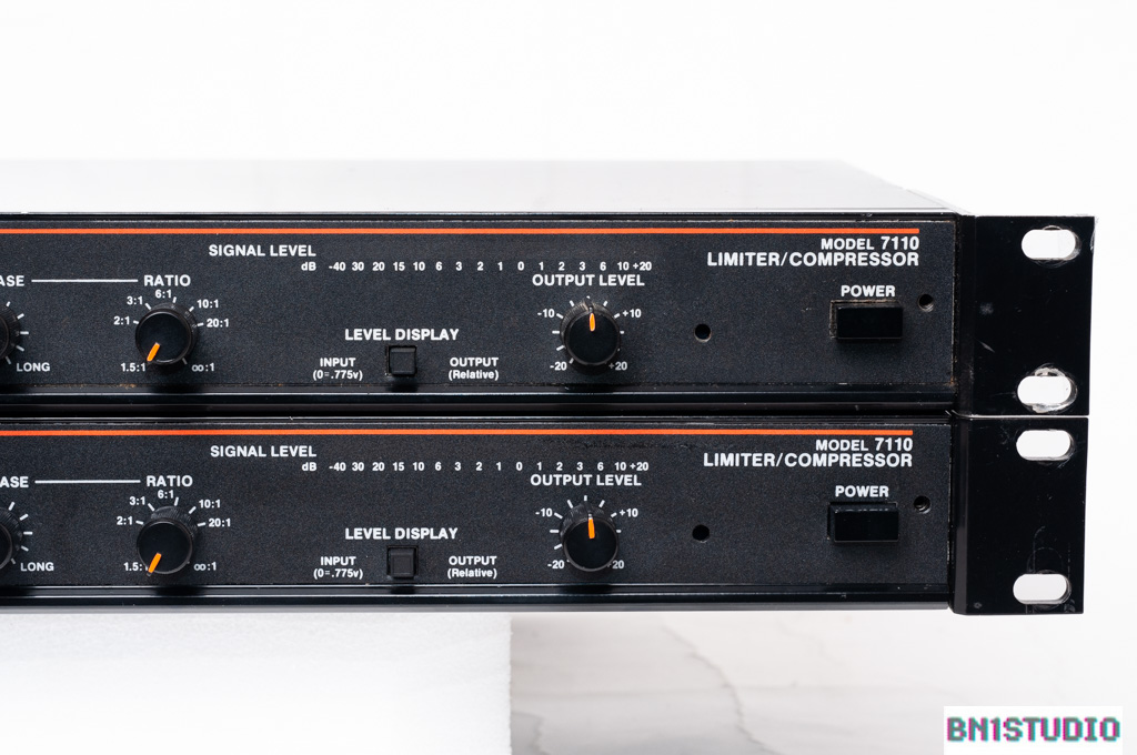 UREI / JBL 7110 Compressor / Limiter Stereo Set #3 (Refurbished & Recapped) - Image 4