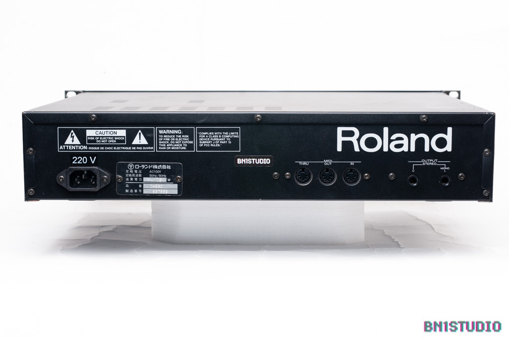 Roland D-550 Synth Module #4 (refurbished with new backlight & backup battery) - Image 4