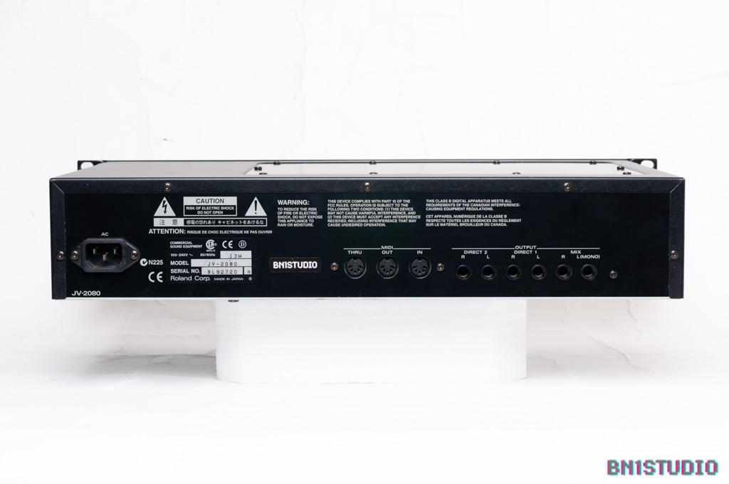 Roland JV-2080 Rackmount Synth Module, Refurbished, #16 - Image 4