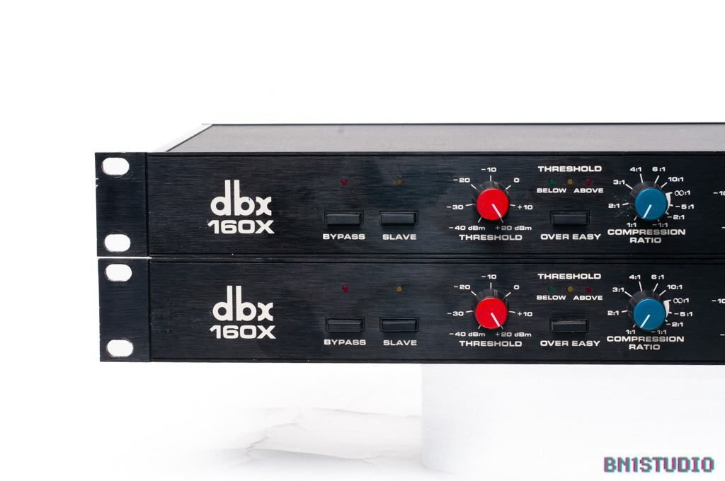 dbx 160X Compressors, stereo pair, sequential serial numbers, fully recapped, set #71 - Image 2