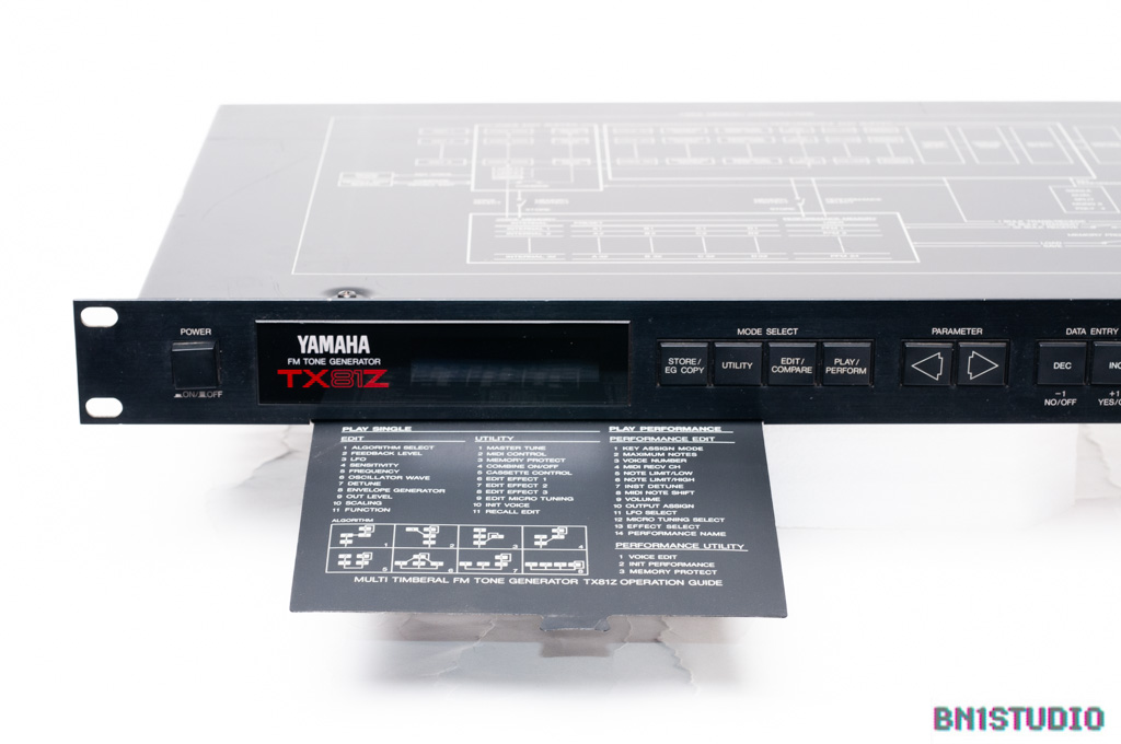 Yamaha TX81Z (110V) #6 - Image 4