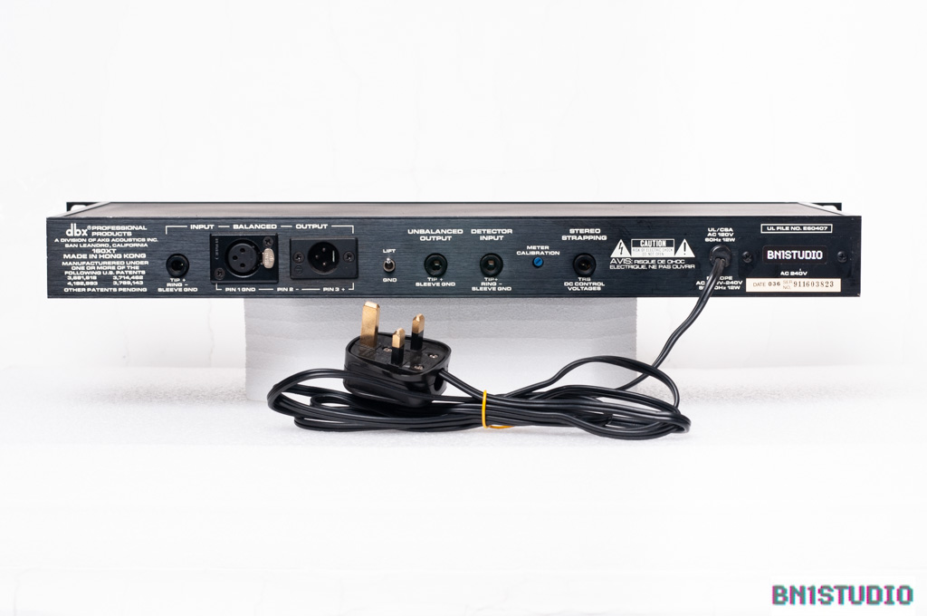 dbx 160XT Compressor, recapped power supply, #197 - Image 4