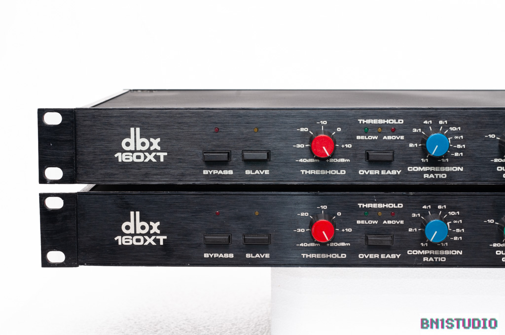 dbx 160XT Compressors, stereo pair, 110/220 Volt, recapped power supplies, set #78 - Image 2