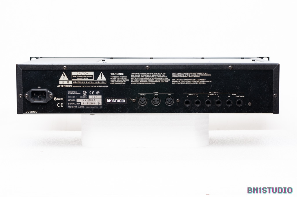 Roland JV-2080 Rackmount Synth Module, Refurbished, #19 - Image 3